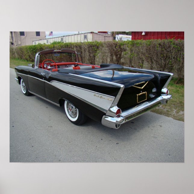 1957 Chevrolet Bel-Luft Poster (Framsidan)