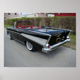 1957 Chevrolet Bel-Luft Poster