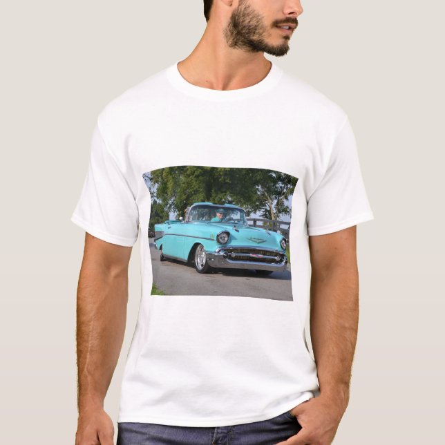 1957 Chevrolet Manar-shirt T Shirt (Framsida)