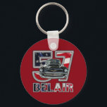 1957 Chevy Belair Nyckelring. Nyckelring<br><div class="desc">1957 Chevy Belair Keychain.</div>