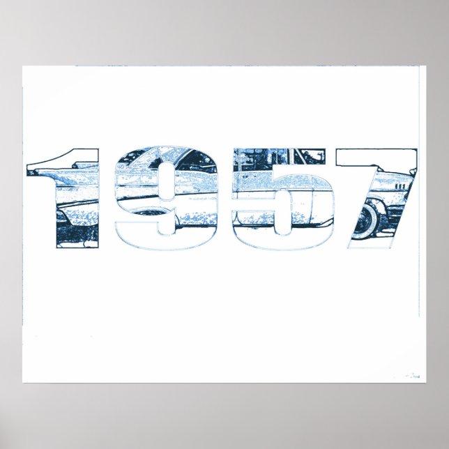 1957 Chevy Poster (Framsidan)