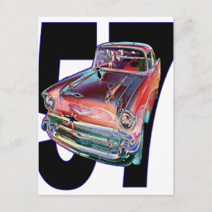 1957 Chevy Vykort