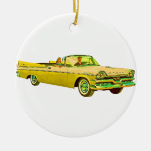 1957 Dodge Anpassningsbar Royal Lancer Julgransprydnad Keramik