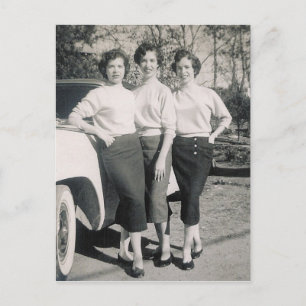 1957 GLAMOR GIRLS #47 VYKORT