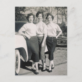 1957 GLAMOR GIRLS #47 VYKORT