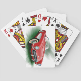 1957 Korvette Spel Kort