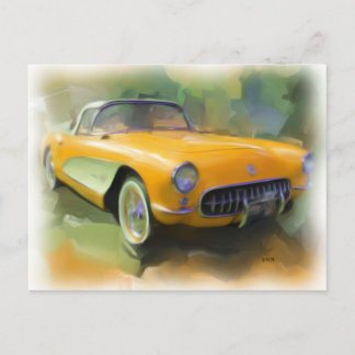 1957 Korvette-vykort Vykort