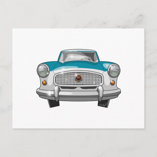 1957 Metropolitan Front Vykort (Framsida)