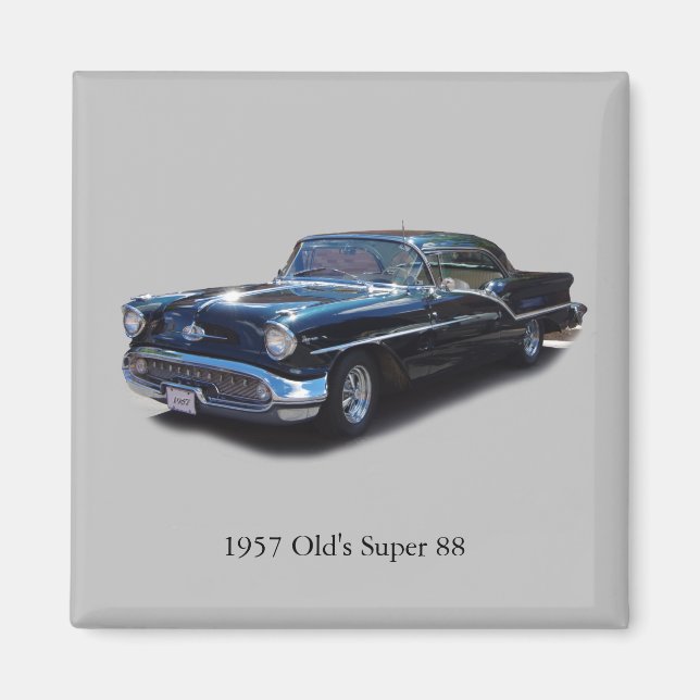 1957 Olds 88 magnet (Framsidan)