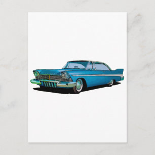 1957 Plymouth Belvedere Sport Coupe Vykort