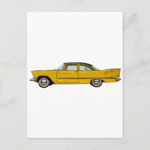 1957 Plymouth Plaza Vykort
