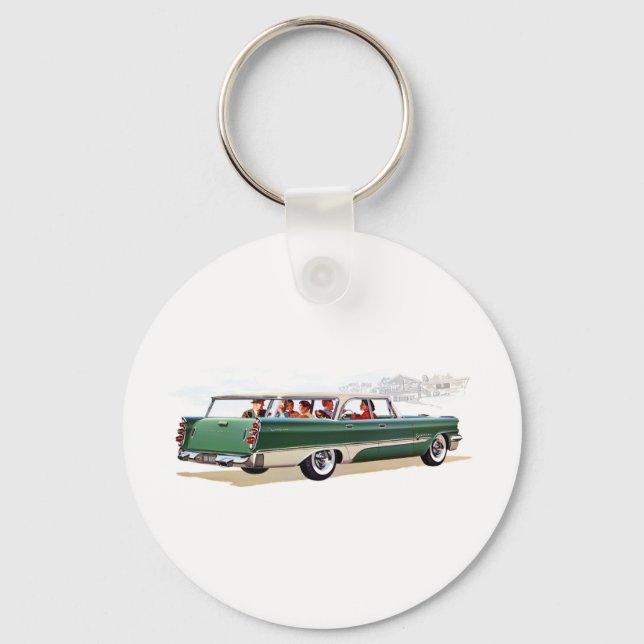 1957 Stationvagn Nyckelring (Framsida)