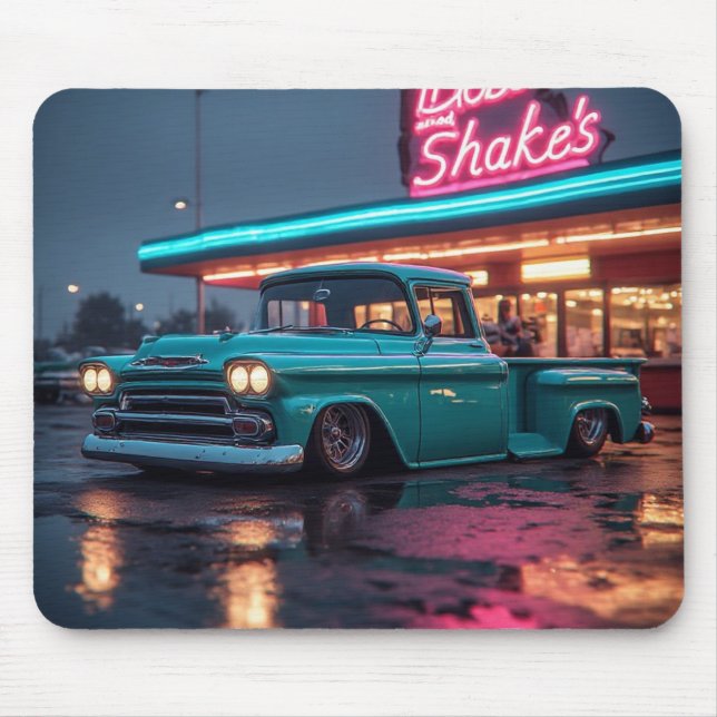 1958 Apachee 3100 sidorsteg pickup Musmatta (Framsidan)