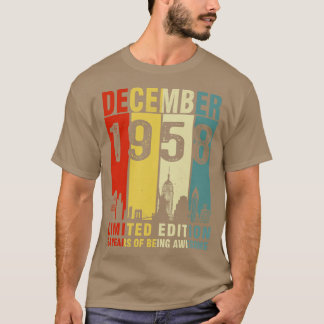 1958 års Begränsad utgåva 64 år av AW T Shirt