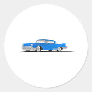 1958 Cadillac El Dorado Runt Klistermärke