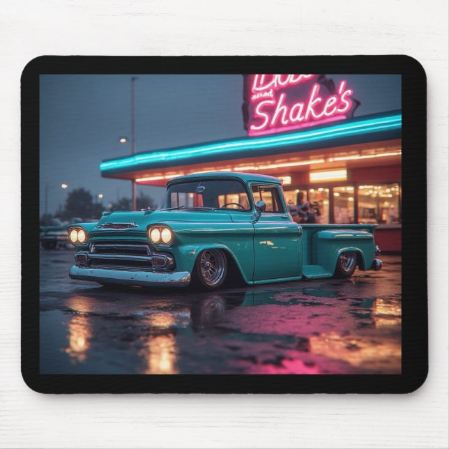 1958 Chevrolet Apachee 3100 sidoslast pickup Musmatta (Framsidan)