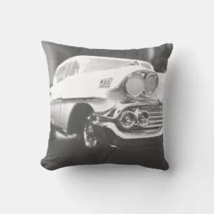 1958 chevy impala retro vintage foto mitten av sek kudde
