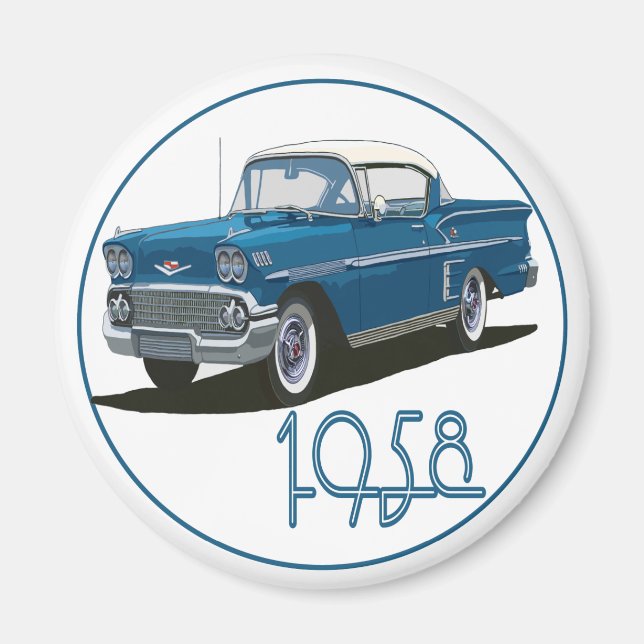 1958 Impala Magnet (Framsidan)