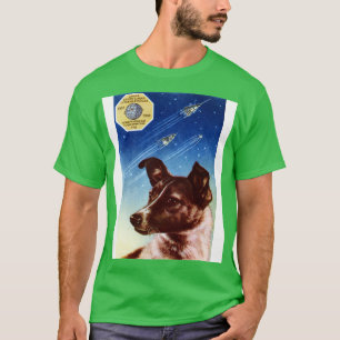 1958 Laika First Hund i rymden T Shirt