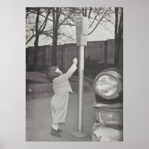 1958 Mata Parking Meter Poster