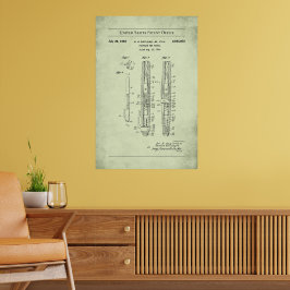 1958 US Patent 2844902 - Fontän Pen Pistol Poster