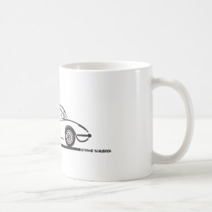 1959 1960 Chevrolet Corvette Hardtop Kaffemugg