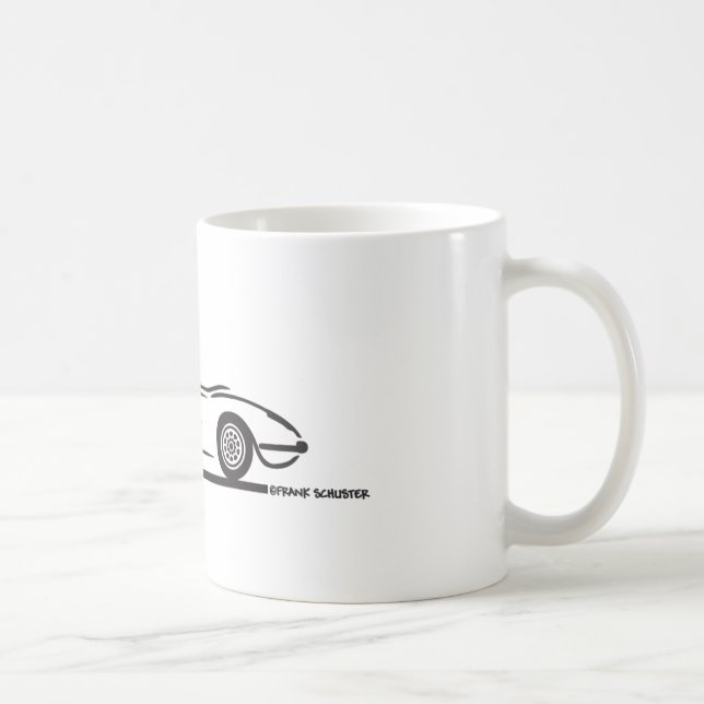 1959 1960 Chevrolet Corvette Kaffemugg (Höger)