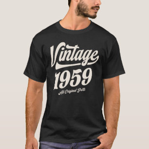 1959 65e födelsedagsgåvor 65 år gamla Manar-kvinno T Shirt