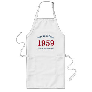 1959 ♥ Bästa året någonsin! 60-årspresent Förkläde