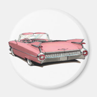 1959 Cadillac Rosa Car Magnet