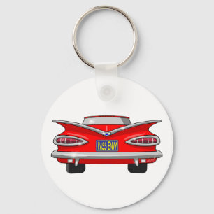 1959 Chevrolet Chevy Impala Pass Envy Nyckelring