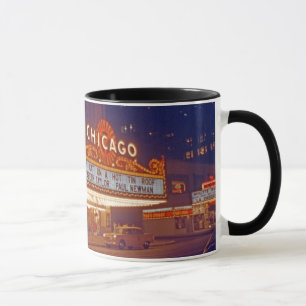 1959 Chicago Theatere Photo on Coffee Mugg