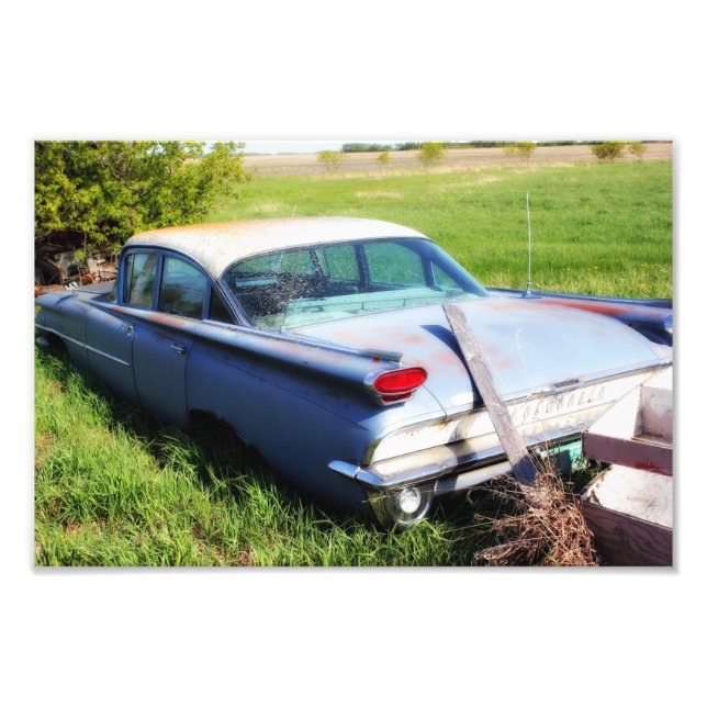 1959 Dynamic 88 Oldsmobile Fototryck (Framsidan)