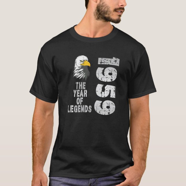1959 Födelseår 1959 Legendfödelseår T Shirt (Framsida)