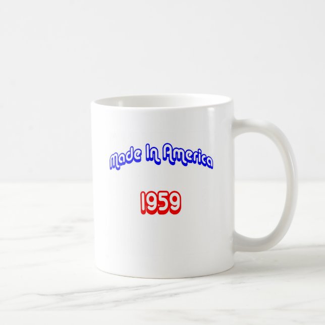 1959 gjorde i Amerika Kaffemugg (Höger)