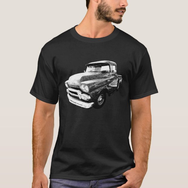 1959 GMC 9310 Pickupa Lastbil T Shirt (Framsida)