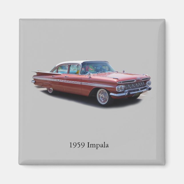 1959 Impala magnet (Framsidan)