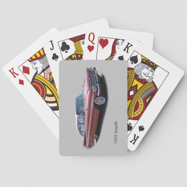 1959 Impala-spelkort Casinokort (Baksidan)