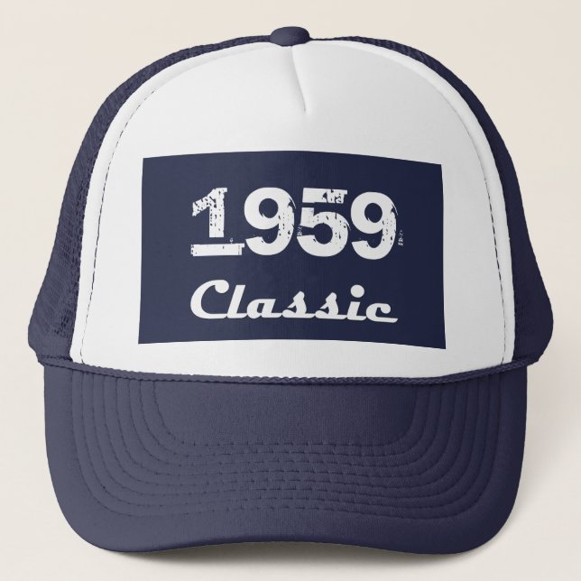 1959 Klassisk 60-årsfirande Keps (Framsida)