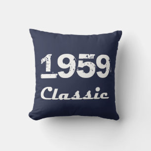 1959 Klassisk 60-årsfirande Kudde