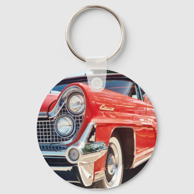 1959 Lincoln Continental Conversible Keychain Nyckelring (Framsida)