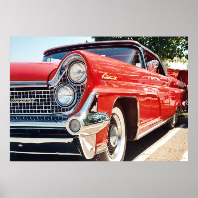 1959 Lincoln Continental Conversible Poster (Framsidan)