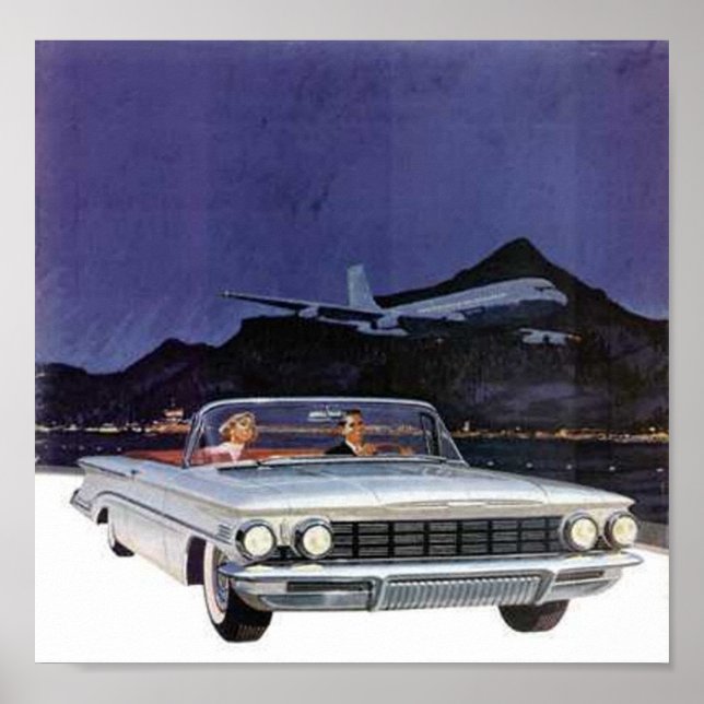 1959 Oldsmobile Poster (Framsidan)