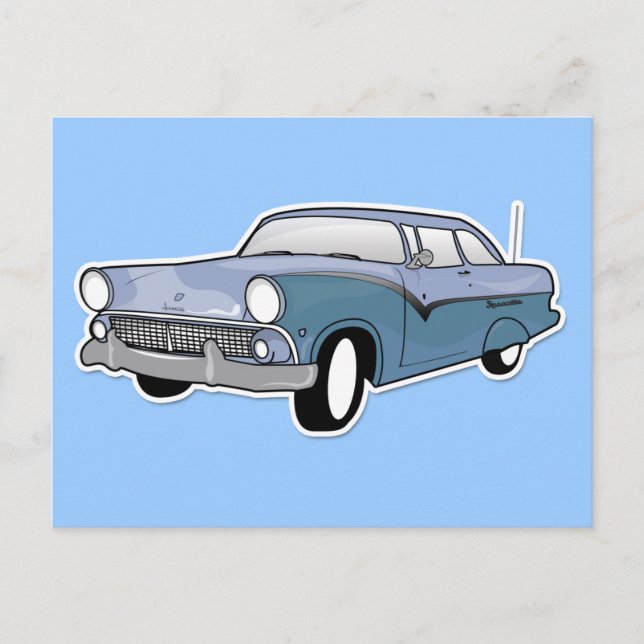 1959 retro båge vykort (Framsida)