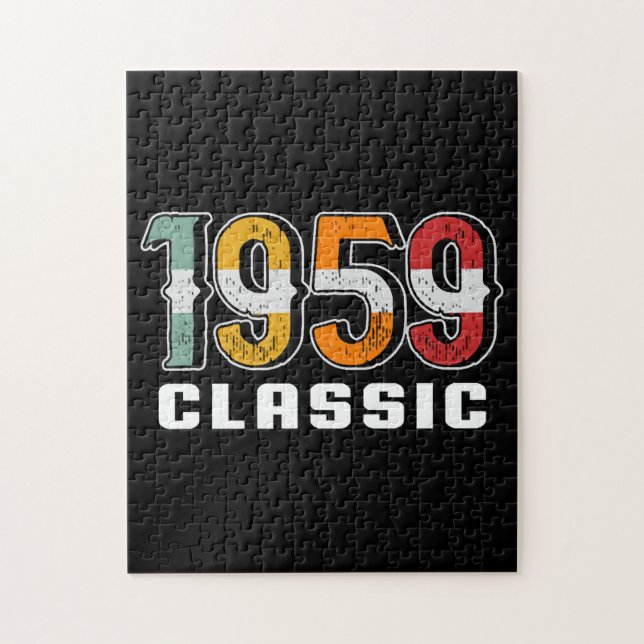 1959-vintages utrustning pussel (Vertikal)