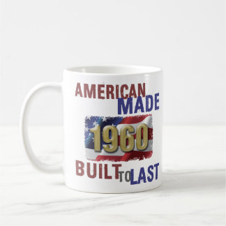 1960 Amerikanska Made 60 Birthday Kaffemugg