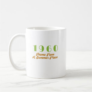 1960 års topplåt kaffemugg