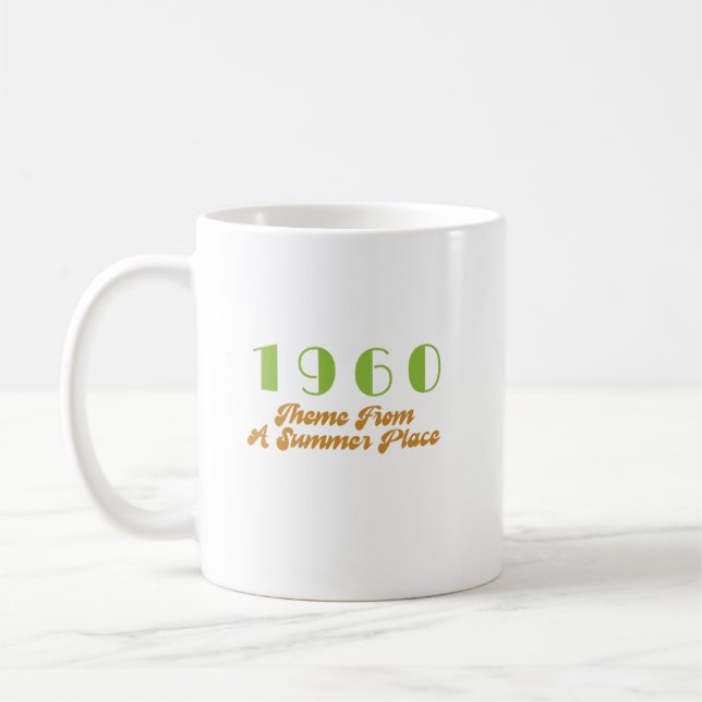1960 års topplåt kaffemugg (Vänster)