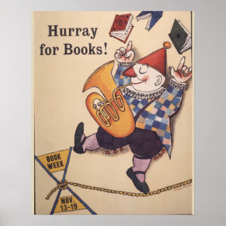 1960 Barns Bok-vecka Poster