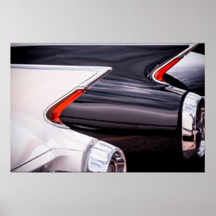 1960 Cadillac Kurvor Poster